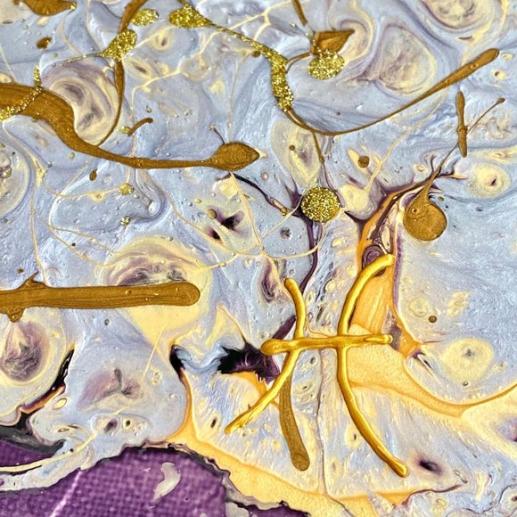 The I of Eve - Original Art Mixed Media Painting by Tristina Dietz Elmes 14"x14" - Picture 6 of 10